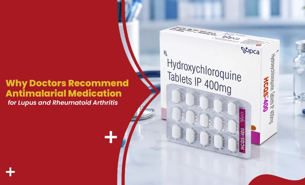 Antimalarial Medication for lupus and rheumatoid arthritis with Hydroxychloroquine 400 mg tablets