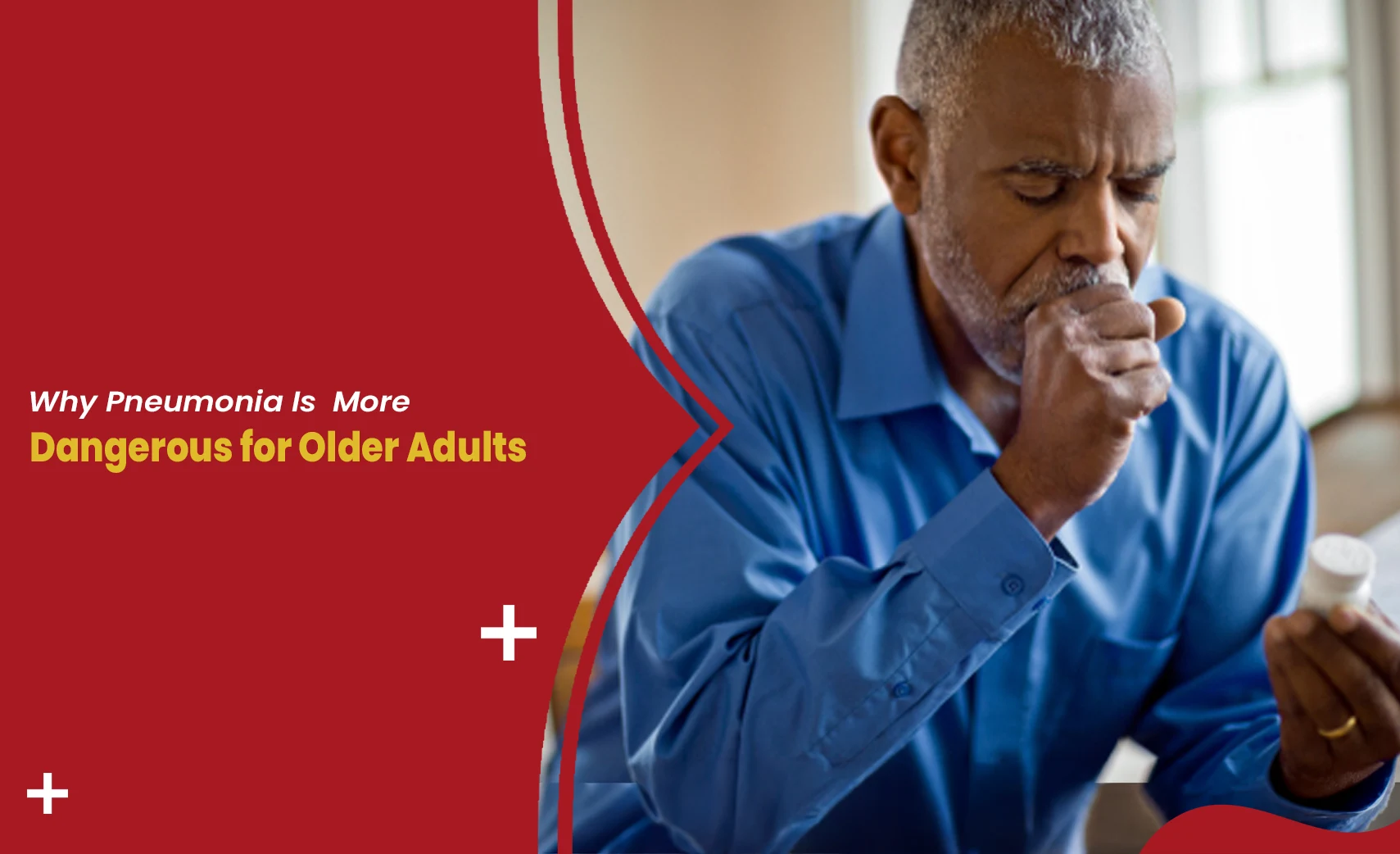 Pneumonia in older adults and its increased health risks